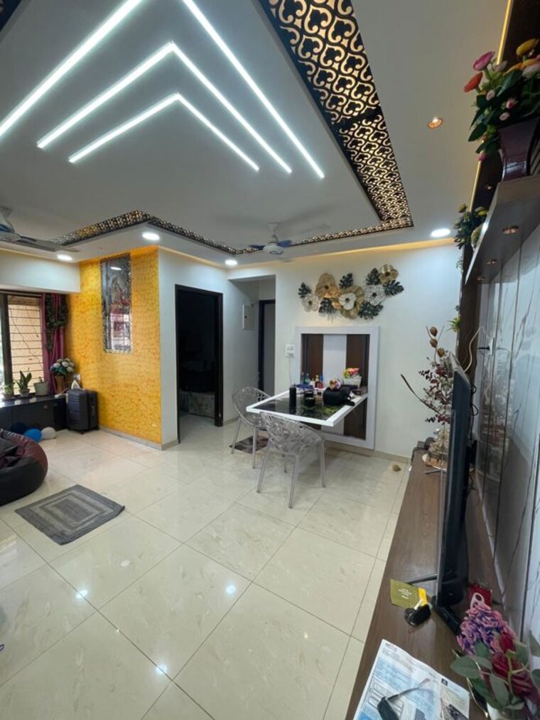 Living Room, jasmine-tower 2 Bedroom 750 Sq.Ft. Apartment In Vasant Vihar Thane 9748010