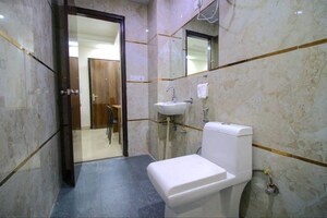Bathroom in 2 BHK Apartment at Saket – for Rent