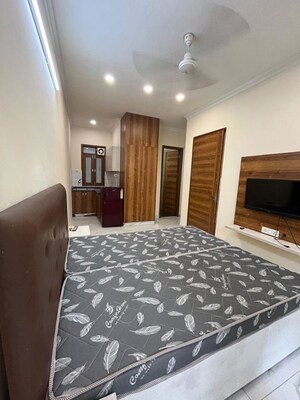 Bedroom in 3.5 BHK Builder Floor at Sunstar Floors, Sector 51 – for Rent