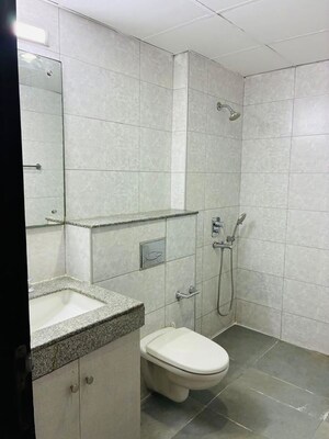 Bathroom in 3 BHK Apartment at Tata Primanti Phase 2, Sector 72 – for Rent
