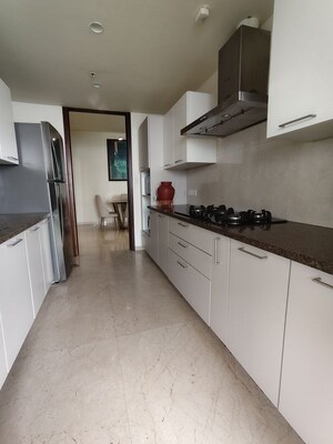 Kitchen in 3.5 BHK Apartment at Lokhandwala Minerva Mahalaxmi, Mahalaxmi – for Rent