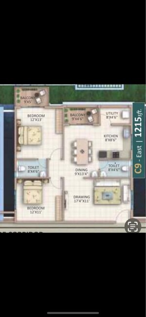 2 BHK Apartment – Exterior View View at CJN Sai Fortune, Hoskote - for Sale