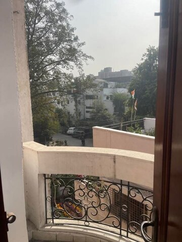 Balcony in 4 BHK Apartment at Saket – for Rent