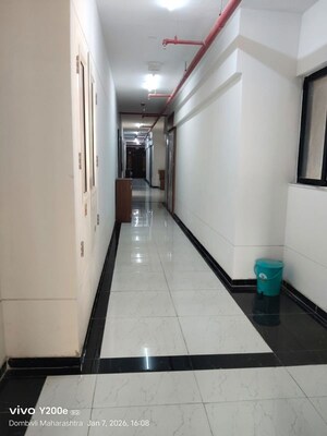 Building Lobby in 1.5 BHK Apartment at Runwal Gardens, Dombivli East – for Rent