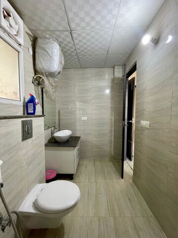 Bathroom in 4 BHK Apartment at Barnala Green Lotus Avenue, Ambala Highway – for Rent