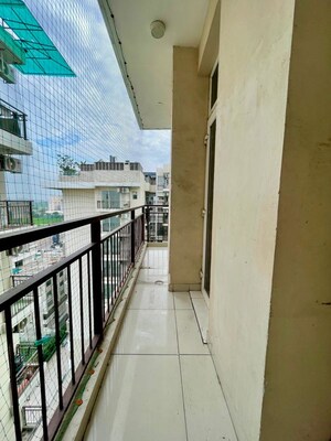 Balcony in 4 BHK Apartment at Barnala Green Lotus Avenue, Ambala Highway – for Rent