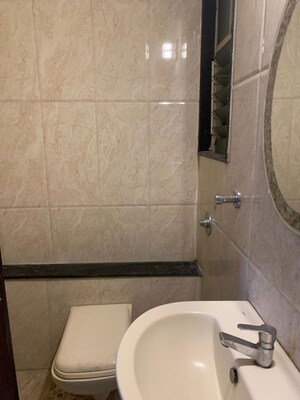Bathroom in 2 BHK Apartment at GK Roselands Rhythm, Pimple Saudagar – for Rent