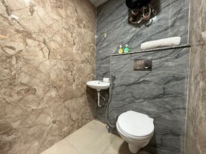 Bathroom in 4 BHK Apartment at Vaishali Nagar – for Sale