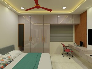 Team Area in 3 BHK Apartment at Prestige Beverly Hills, Kokapet – for Rent