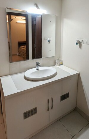 Living Room in 3 BHK Apartment at Aparna Serene Park, Kondapur – for Rent