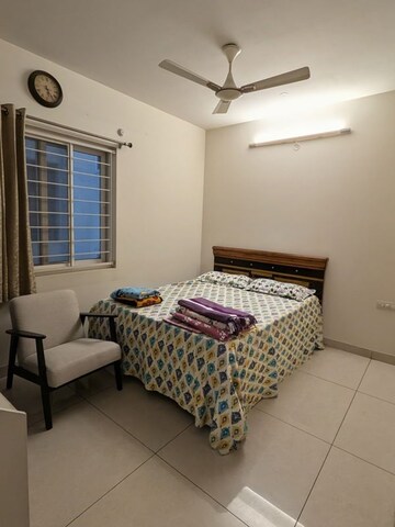 Bedroom in 3 BHK Apartment at Aparna Serene Park, Kondapur – for Rent