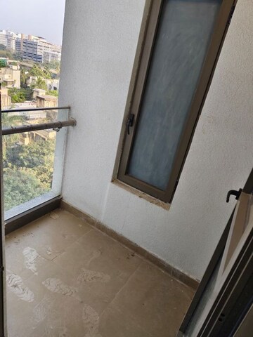 Balcony in 3 BHK Apartment at Adani Ten BKC, Bandra East – for Rent