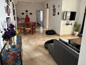 Living Room in 3 BHK Apartment at Supertech Araville, Sector 79 – for Rent