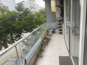 Balcony in 3 BHK Apartment at Ardee City, Sector 52 – for Rent