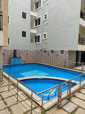 Swimming Pool in 3 BHK Apartment at Rachenahalli – for Rent