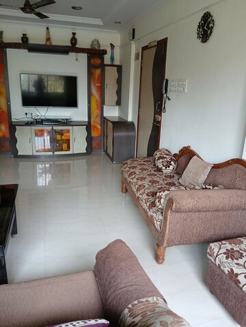 Living Room in 3 BHK Apartment at Skyrise Apartments, Chembur – for Sale