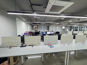 Team Area in  Office Space at Shilp Corporate Park, Bodakdev – for Rent