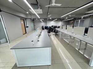 Team Area in  Office Space at Shilp Corporate Park, Bodakdev – for Rent