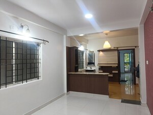 Living Room in 3 BHK Apartment at Mahaveer Rich, Jalahalli West – for Sale