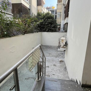 Balcony in 3.5 BHK Builder Floor at Ansal API Esencia Wood Winds, Sector 67a – for Rent