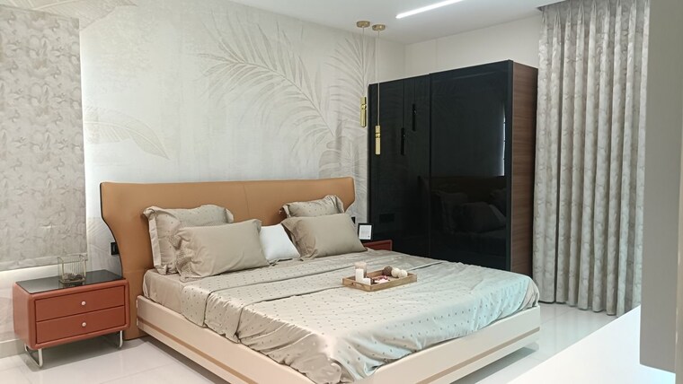 Bedroom, kondapur 3 Bedroom 1740 Sq.Ft. Apartment In Kondapur Hyderabad 9748709
