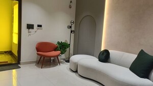 Living Room in 3 BHK Apartment at Kondapur – for Sale