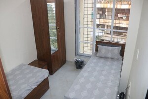 Bedroom in 2 BHK Independent House at Chandak 34 Park Estate, Goregaon West – for Rent