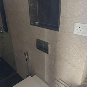 Bathroom in 3 BHK Apartment at Lokhandwala Minerva Mahalaxmi, Arthur rd – for Rent