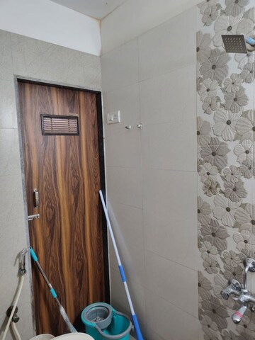 Bathroom in 2 BHK Apartment at Fiama Residency, Thane West – for Rent