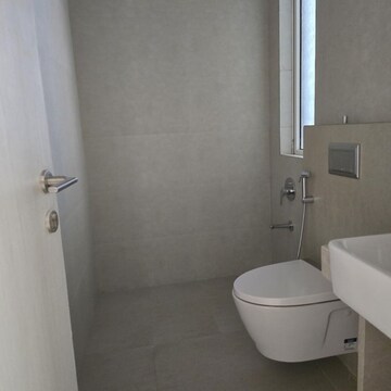 Bathroom in 3 BHK Apartment at Indiabulls Sky Forest, Dighe Nagar – for Rent
