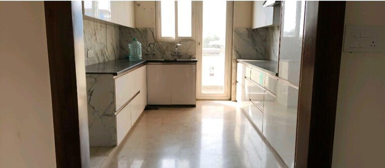 Kitchen, sector 14 4 Bedroom 3150 Sq.Ft. Builder Floor In Sector 14 Faridabad 9749471