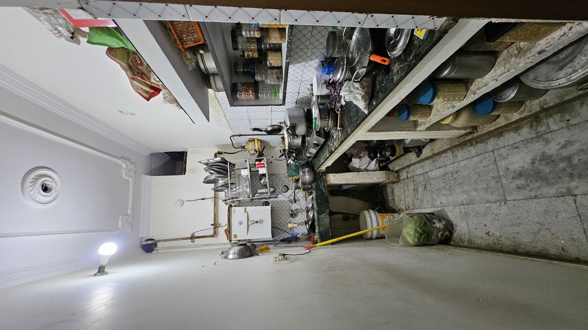 Kitchen in 2 BHK Builder Floor at Dilshad Colony – for Sale