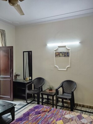 Bedroom in 1 RK Builder Floor at Sector 37 – for Rent