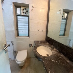 Bathroom in 2.5 BHK Apartment at Kalpataru Towers, Defence Colony – for Rent