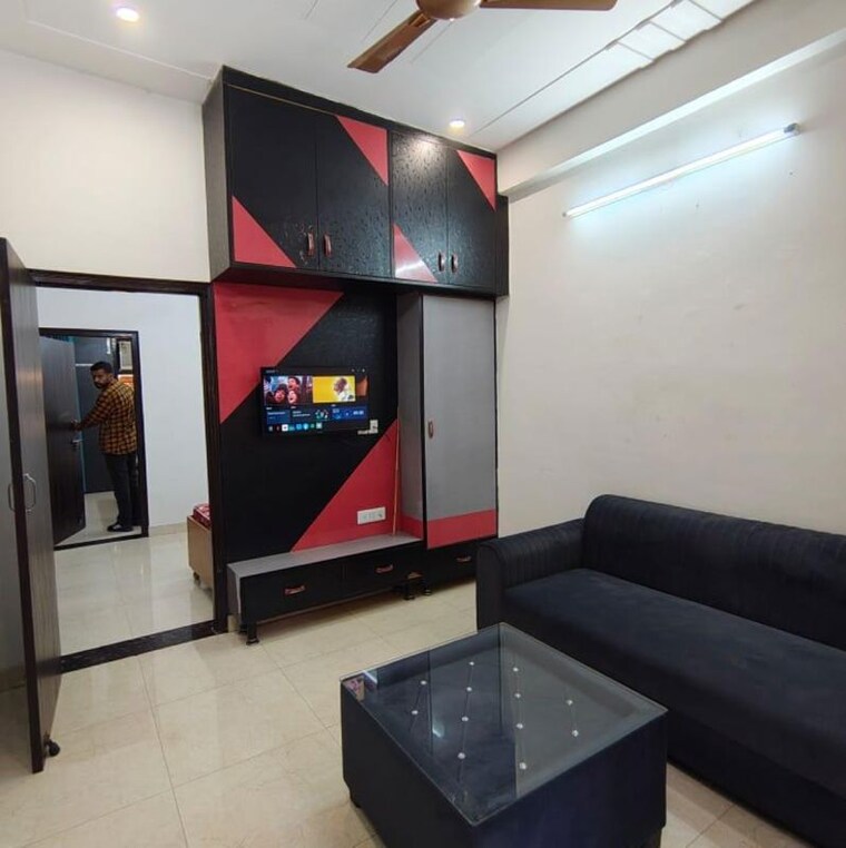 Kitchen, huda-staff-colony 1 Bedroom 100 Sq.Yd. Builder Floor In Durga Colony Gurgaon 9749546