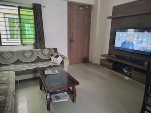 Living Room in 3 BHK Penthouse at Atladara – for Sale