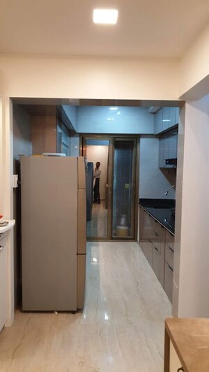 Kitchen in 2 BHK Apartment at Harmony Horizons, Ghodbunder Road – for Rent