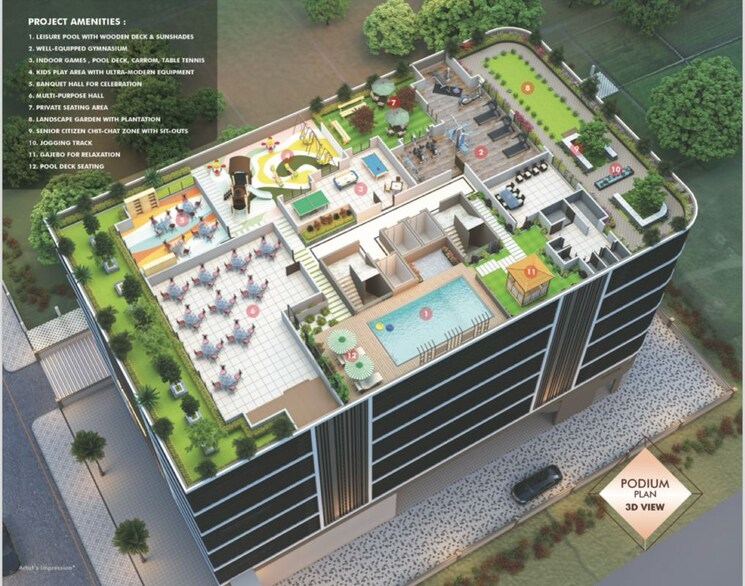 Balcony, ak-sapphire 2 Bedroom 1345 Sq.Ft. Apartment In Kharghar Sector 34c Navi Mumbai 9749599