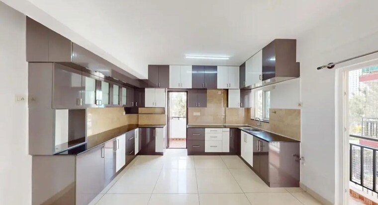 Kitchen, candeur-rise 2 Bedroom 1285 Sq.Ft. Apartment In Varthur Bangalore 9749616