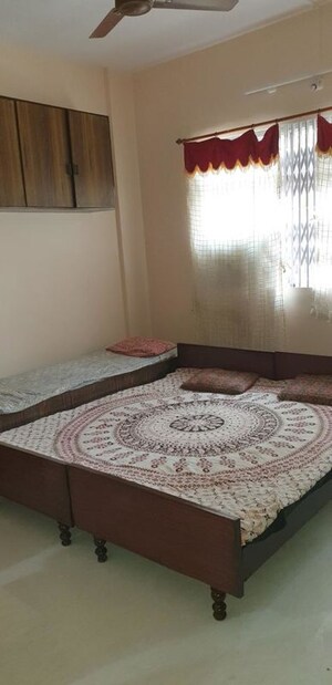 Bedroom in 2 BHK Apartment at Sector 18 Kopar Khairane – for Rent