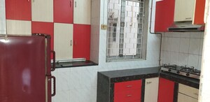 Kitchen in 2 BHK Apartment at Sector 18 Kopar Khairane – for Rent