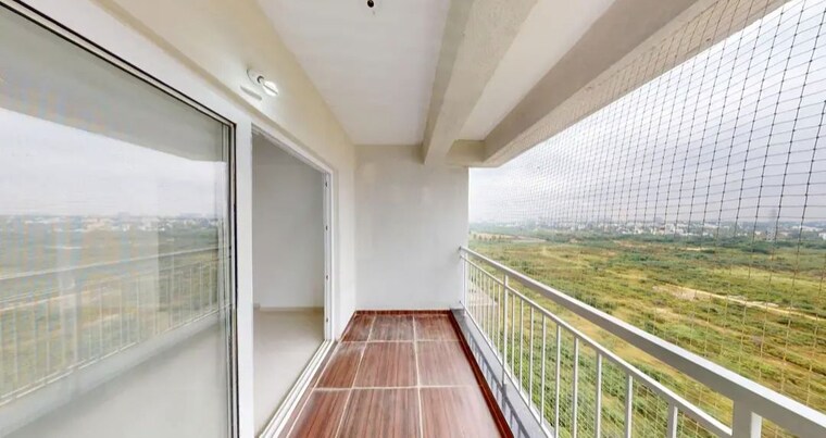 Balcony, dsr-waterscape 3 Bedroom 1629 Sq.Ft. Apartment In K Channasandra Bangalore 9749649