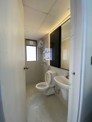 Bathroom in 1 BHK Apartment at Runwal Gardens Phase 3, Dombivli East – for Sale