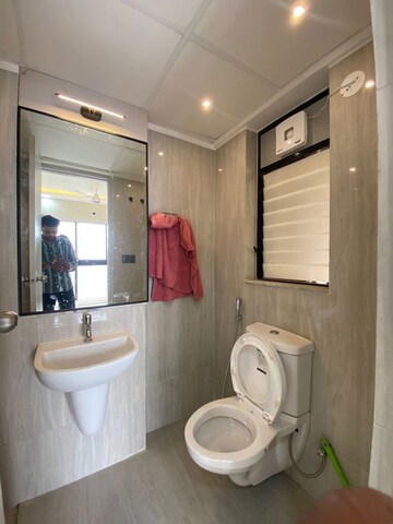 Bathroom in 1 BHK Apartment at Runwal Gardens Phase 3, Dombivli East – for Sale