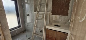 Bathroom in 3 BHK Apartment at S Raheja Evergreen, Bandra West – for Rent