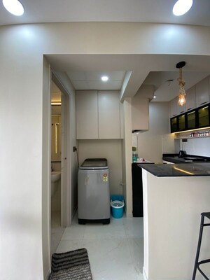 Building Lobby in 1 BHK Apartment at Runwal Gardens Phase 3, Dombivli East – for Rent