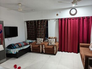 Living Room in 2 BHK Apartment at Godrej Elements, Hinjewadi – for Rent