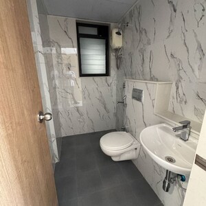 Bathroom in 2 BHK Apartment at Lodha Palava Crown, Hedutane – for Rent
