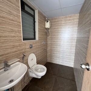 Bathroom in 2 BHK Apartment at Lodha Palava Crown, Hedutane – for Rent