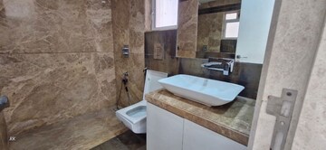 Bathroom in 4 BHK Apartment at Benchmark Solus, Bandra West – for Rent
